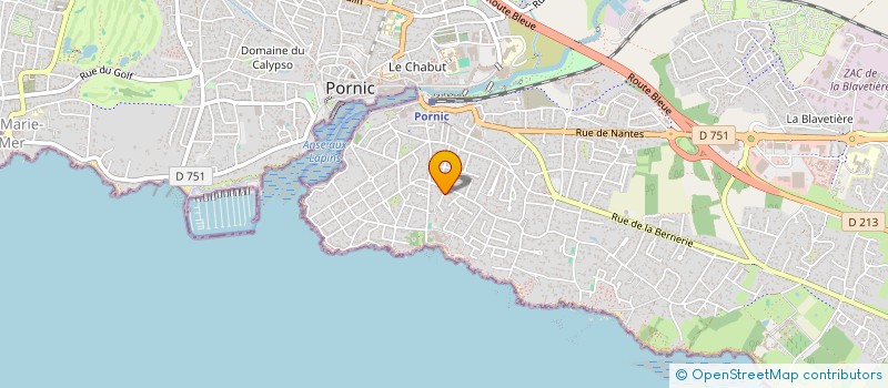 localisation de l'entreprise MADAME REINE CADIO  PORNIC