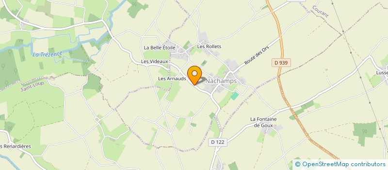 localisation de l'entreprise MADAME REINE DOMINIQUE  ARCHINGEAY