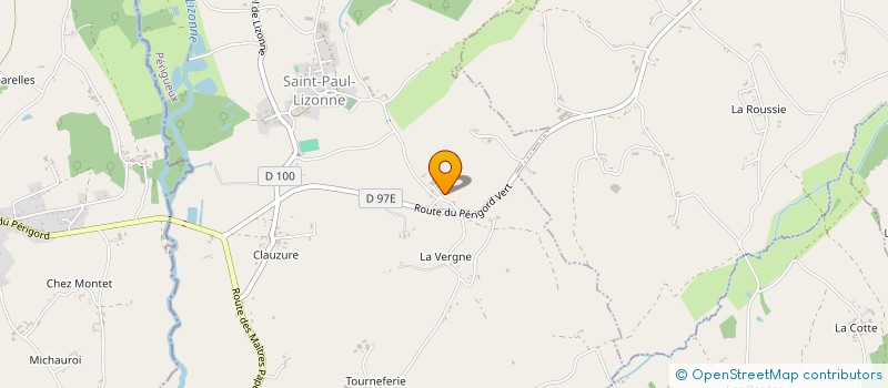 localisation de l'entreprise MADAME REINE FARGUES  SAINT-PAUL-LIZONNE