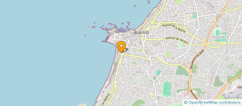 localisation de l'entreprise MADAME REINE JETTER  BIARRITZ