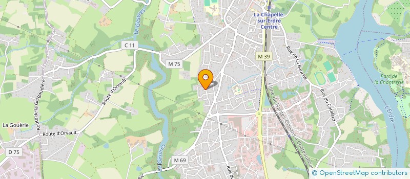 localisation de l'entreprise MADAME REINE KASSA BOUALA à LA CHAPELLE-SUR-ERDRE