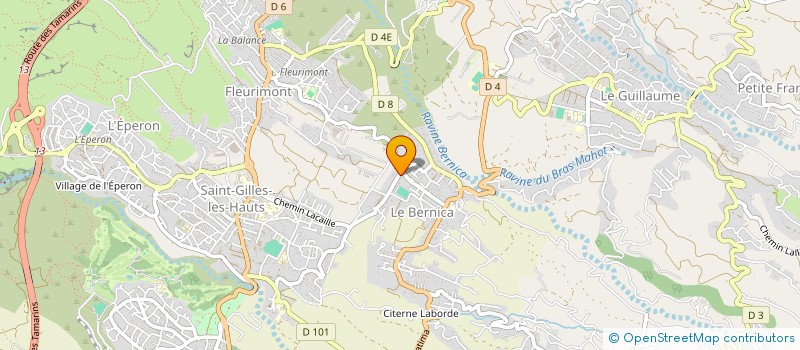 localisation de l'entreprise MADAME REINE LAZARRE à SAINT-PAUL