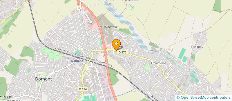 localisation de l'entreprise MADAME REINE MAHI  EZANVILLE