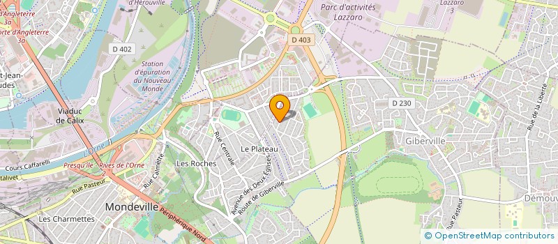 localisation de l'entreprise MADAME REINE MARIE HERVIEU  GIBERVILLE