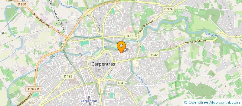 localisation de l'entreprise MADAME REINE MOULIN  CARPENTRAS