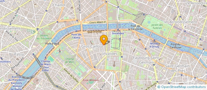 localisation de l'entreprise MADAME REINE OLIVIER  PARIS