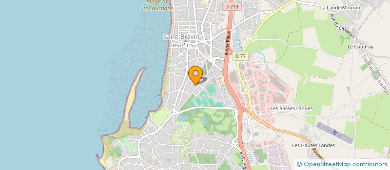 localisation de l'entreprise MADAME REINE PRIOU à SAINT-BREVIN-LES-PINS