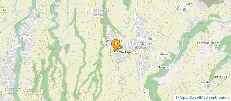 localisation de l'entreprise MADAME REINE RIVIERE  SAINTE-SUZANNE
