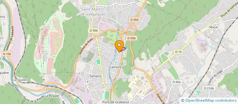 localisation de l'entreprise MADAME REINE SALES  SAINT-MARTIN-DE-VALGALGUES