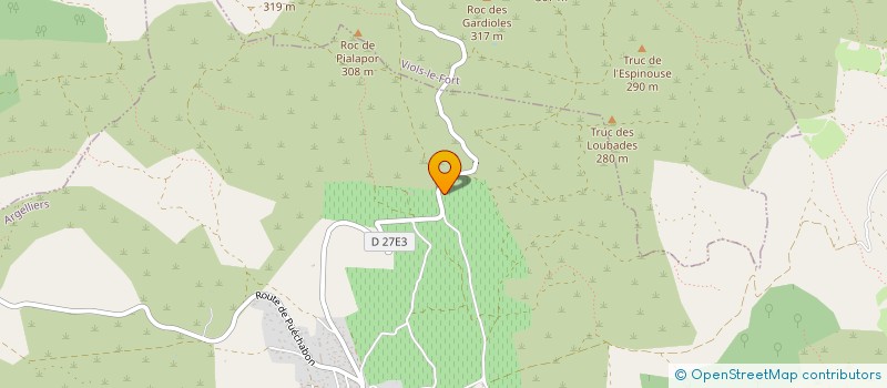 localisation de l'entreprise MADAME REINE SCAGLIA  ARGELLIERS