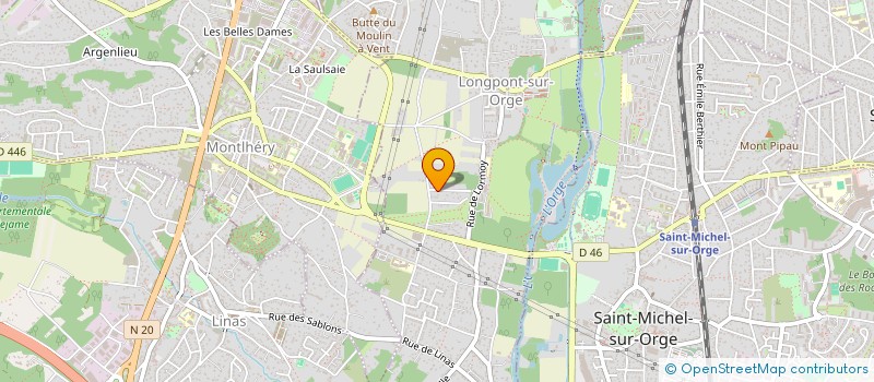 localisation de l'entreprise MADAME REINE SECULA à LONGPONT-SUR-ORGE
