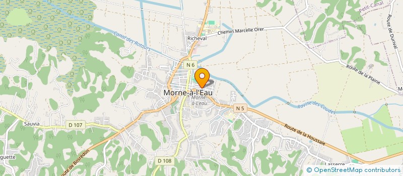 localisation de l'entreprise MADAME REINE SOULANGES à MORNE-A-L'EAU
