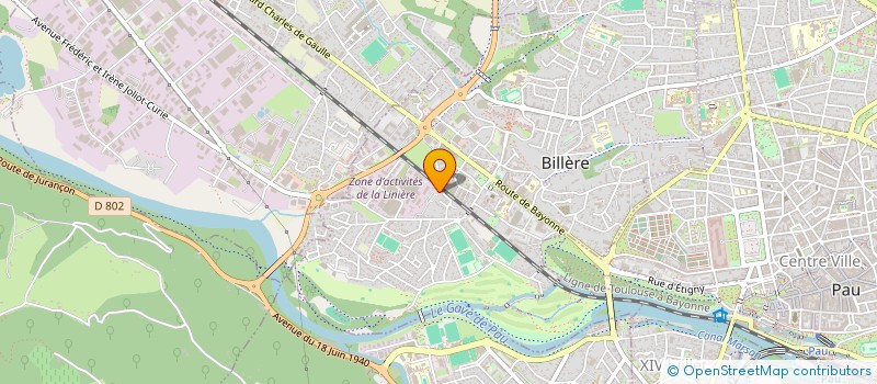 localisation de l'entreprise MADAME REINHARD BRESIL  BILLERE