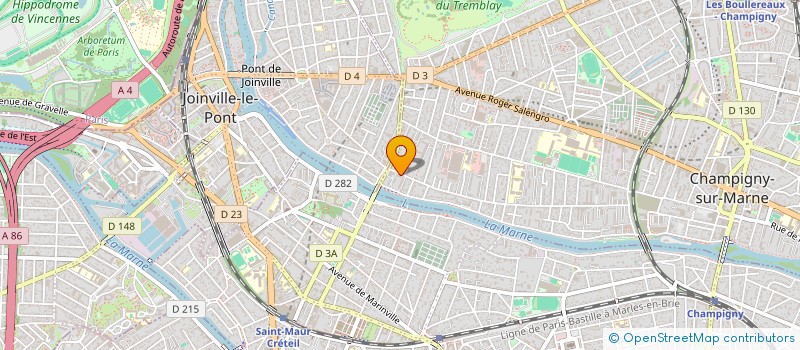 localisation de l'entreprise MADAME REISK HABALTI à CHAMPIGNY-SUR-MARNE