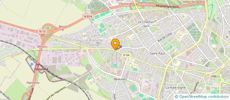 localisation de l'entreprise MADAME REJANE BAILLOT à CAEN