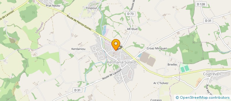 localisation de l'entreprise MADAME REJANE BARREAU à KERMARIA-SULARD