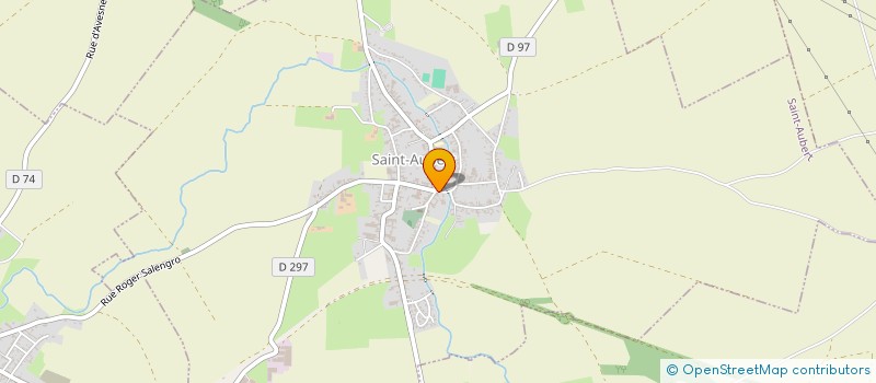 localisation de l'entreprise MADAME REJANE BASQUIN à SAINT-AUBERT
