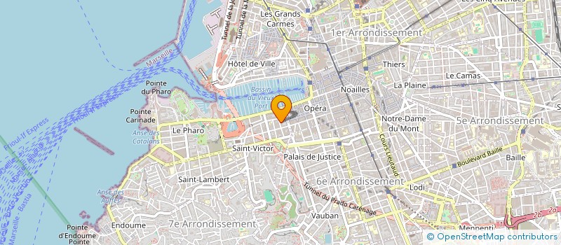 localisation de l'entreprise MADAME REJANE BLANC  MARSEILLE