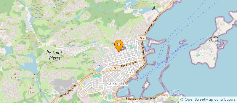 localisation de l'entreprise MADAME REJANE BRISSON  SAINT-PIERRE