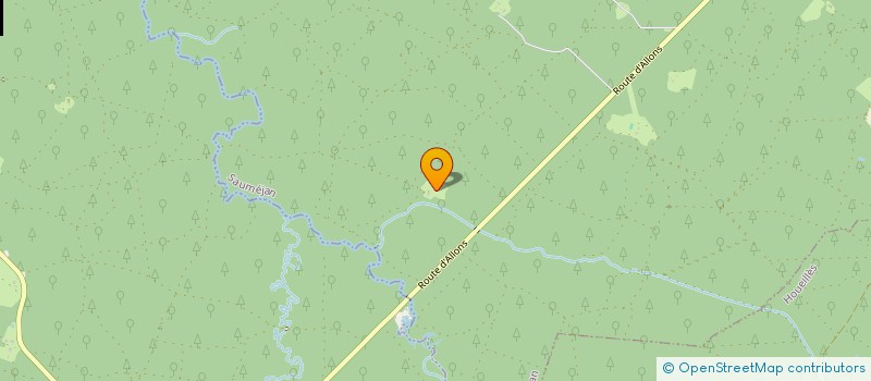 localisation de l'entreprise MADAME REJANE CARRERE  BOUSSES