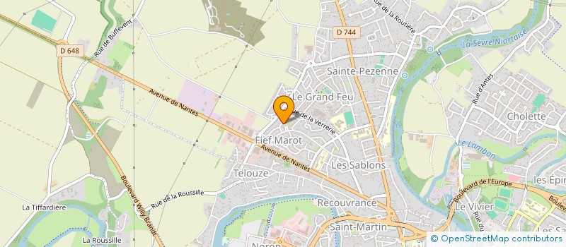 localisation de l'entreprise MADAME REJANE CARTIER à NIORT