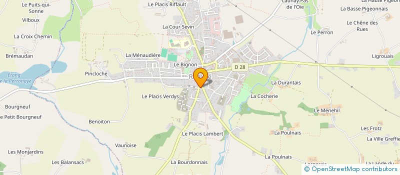 localisation de l'entreprise MADAME REJANE CHATRY  ROMILLE