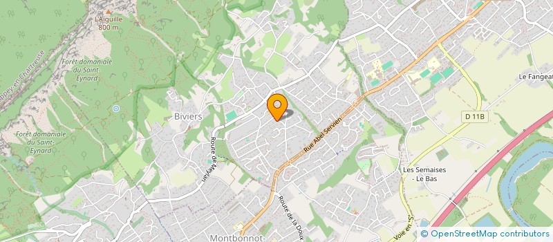 localisation de l'entreprise MADAME REJANE DE VERNATI  BIVIERS