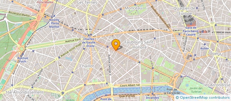 localisation de l'entreprise MADAME REJANE DELILLE à PARIS