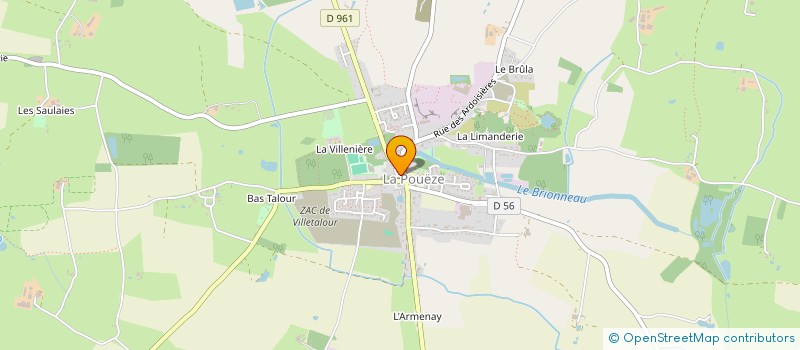 localisation de l'entreprise MADAME REJANE GAUTHIER à ERDRE-EN-ANJOU