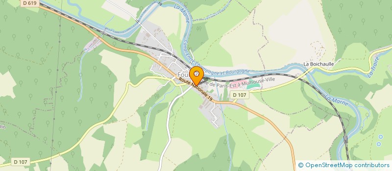 localisation de l'entreprise MADAME REJANE GODEFERT à FOULAIN