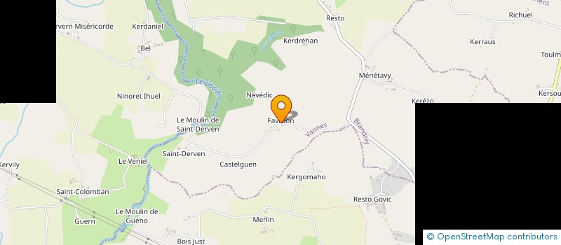 localisation de l'entreprise MADAME REJANE HENRION  BRANDIVY