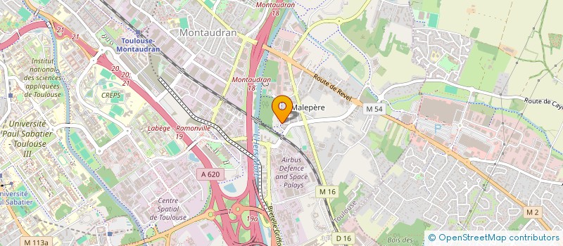 localisation de l'entreprise MADAME REJANE HENRY à TOULOUSE