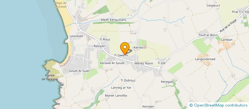 localisation de l'entreprise MADAME REJANE LE GUELLEC  ARGOL