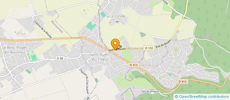 localisation de l'entreprise MADAME REJANE LEMONNIER  SAINT-OUEN-DU-TILLEUL