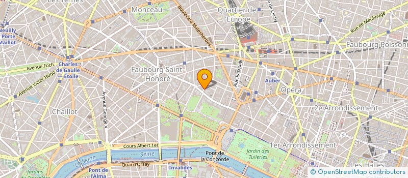 localisation de l'entreprise MADAME REJANE LEROUX  PARIS