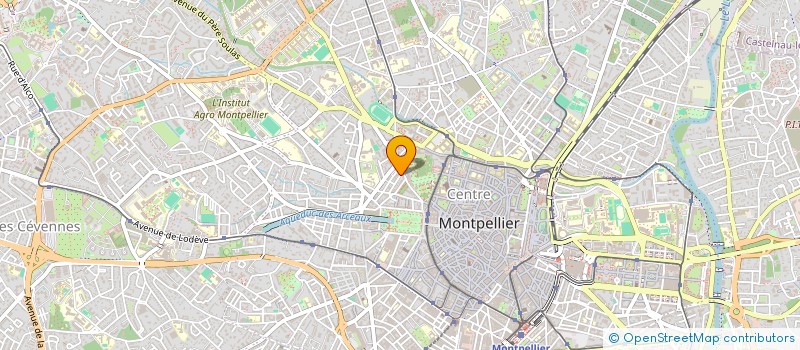localisation de l'entreprise MADAME REJANE MARCEL à MONTPELLIER