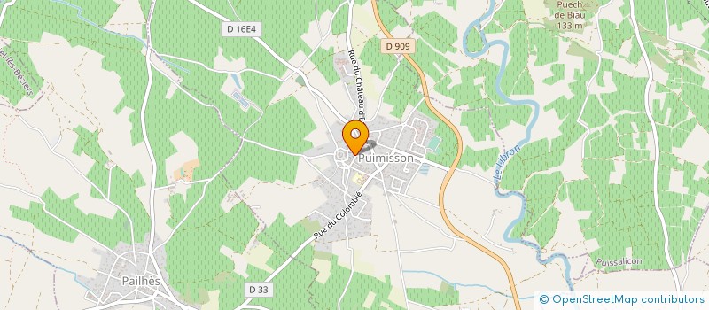 localisation de l'entreprise MADAME REJANE MARTEL à PUIMISSON