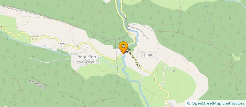 localisation de l'entreprise MADAME REJANE MARTINEZ  ILHAT