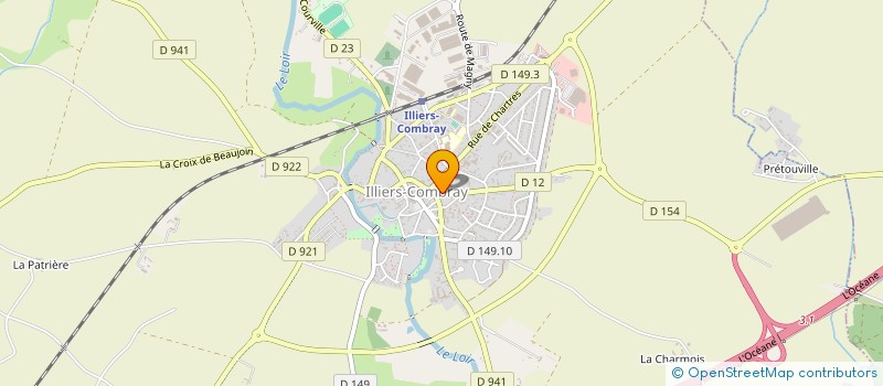 localisation de l'entreprise MADAME REJANE PETIT à BAILLEAU-LE-PIN