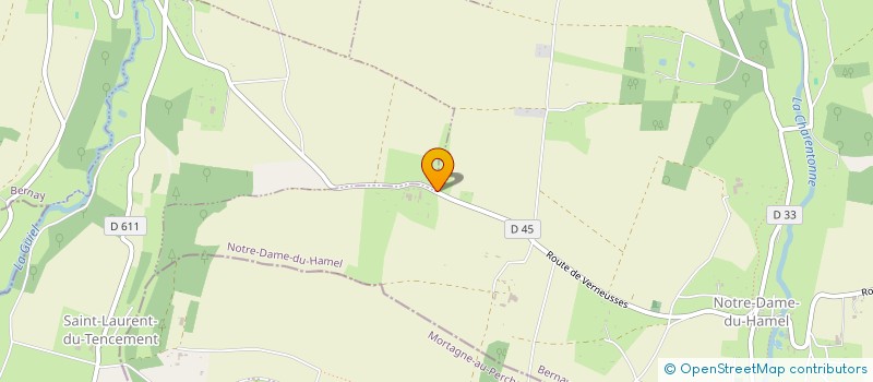 localisation de l'entreprise MADAME REJANE PETOUD  NOTRE-DAME-DU-HAMEL