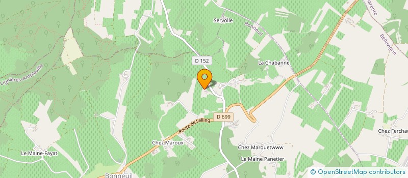 localisation de l'entreprise MADAME REJANE RATEAU à BELLEVIGNE