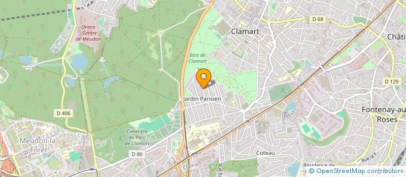 localisation de l'entreprise MADAME REJANE SALIOU à CLAMART