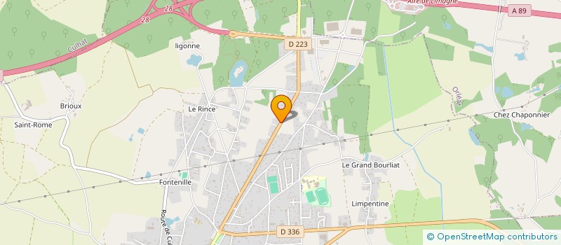 localisation de l'entreprise MADAME REJANE SIMON  LEZOUX