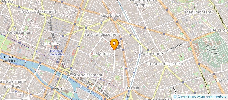 localisation de l'entreprise MADAME REJANE TAIEB à PARIS