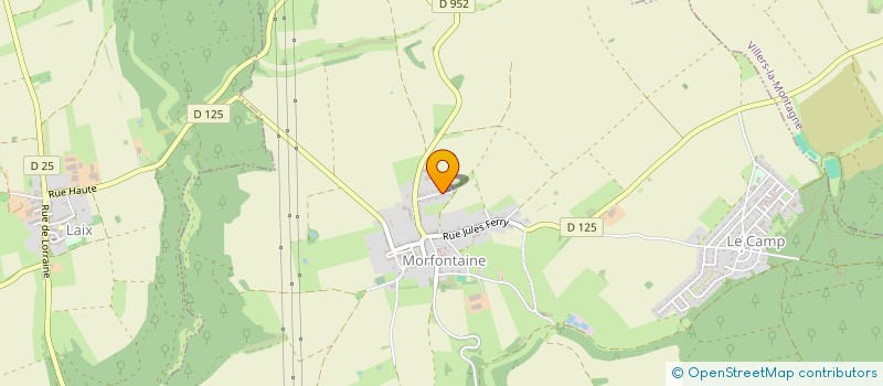 localisation de l'entreprise MADAME REJANE TROGNON  MORFONTAINE