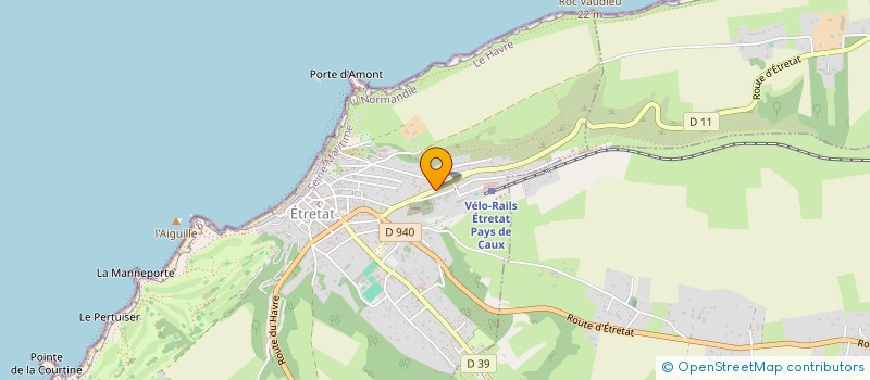 localisation de l'entreprise MADAME REJANE YGER  ETRETAT