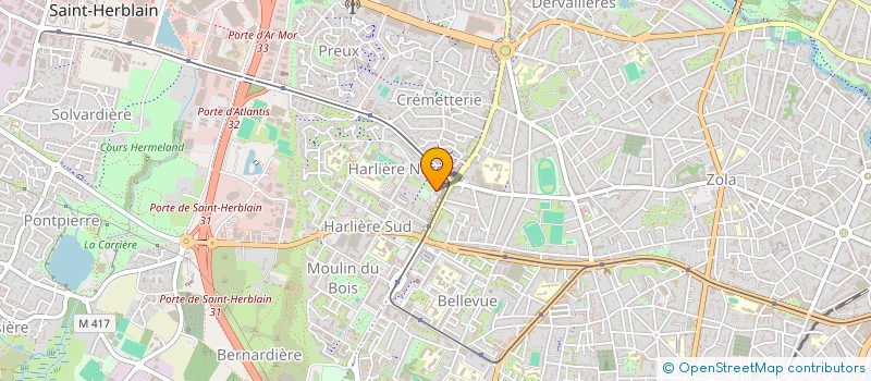 localisation de l'entreprise MADAME REJOICE AGHEDO  SAINT-HERBLAIN