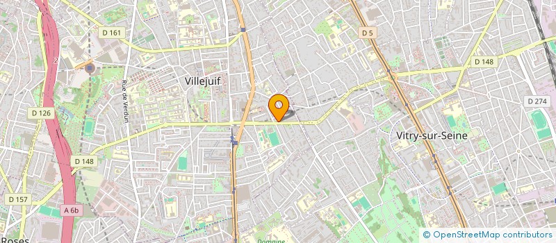 localisation de l'entreprise MADAME REKHA PUTTASWAMY XXX  VILLEJUIF