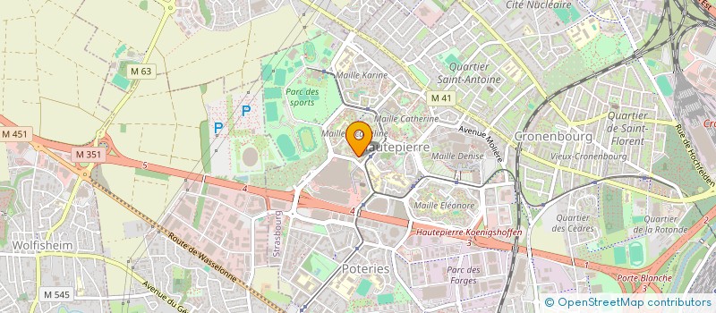localisation de l'entreprise MADAME REKIA ARDJOUN à STRASBOURG