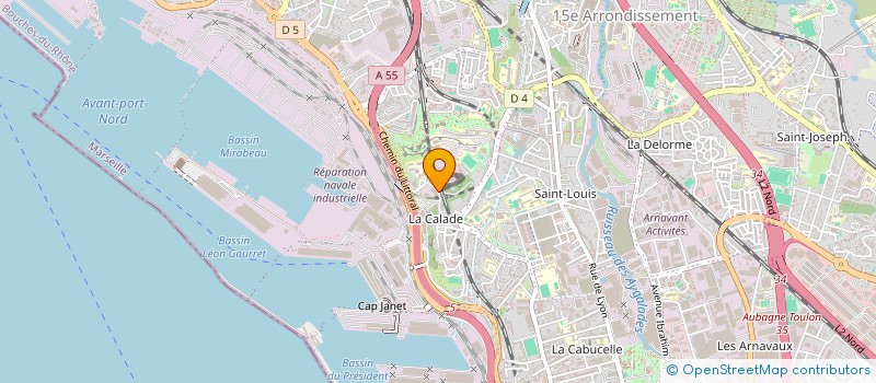 localisation de l'entreprise MADAME REKIA LARACHI à MARSEILLE